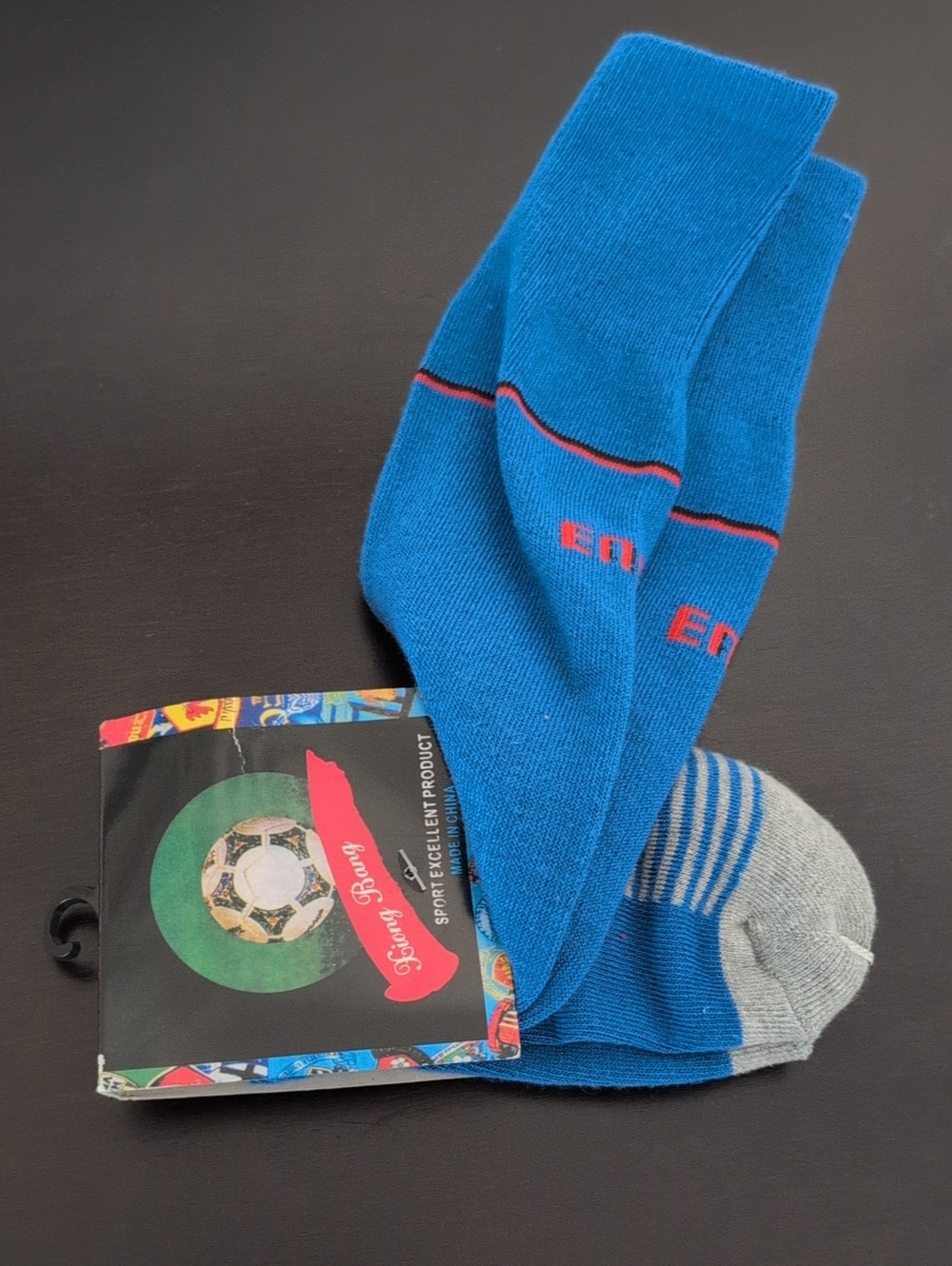 England Blue Youth Soccer Athletic Socks